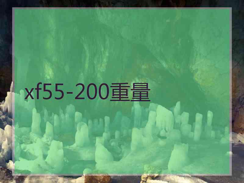 xf55-200重量 xf55-200重量