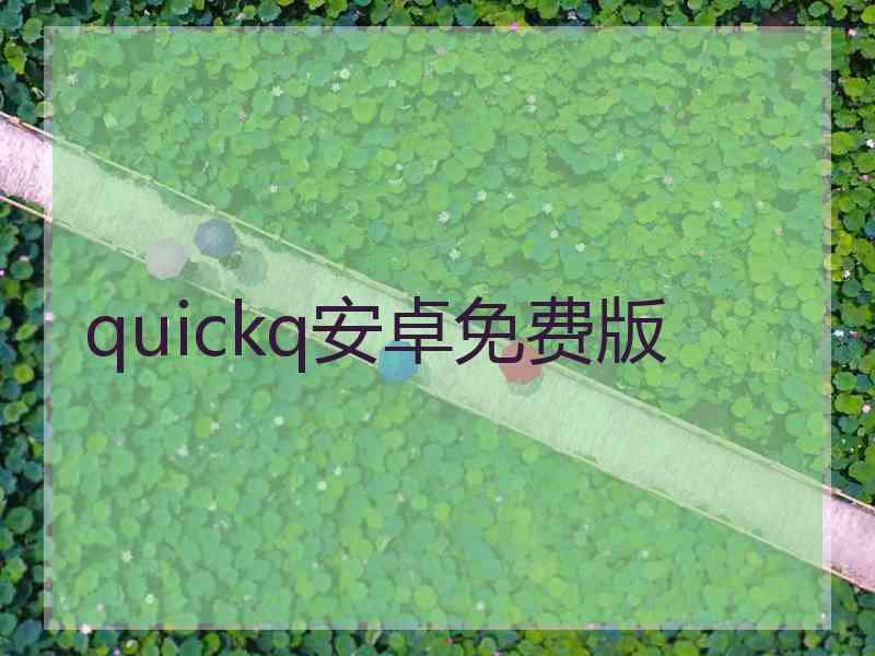 quickq安卓免费版