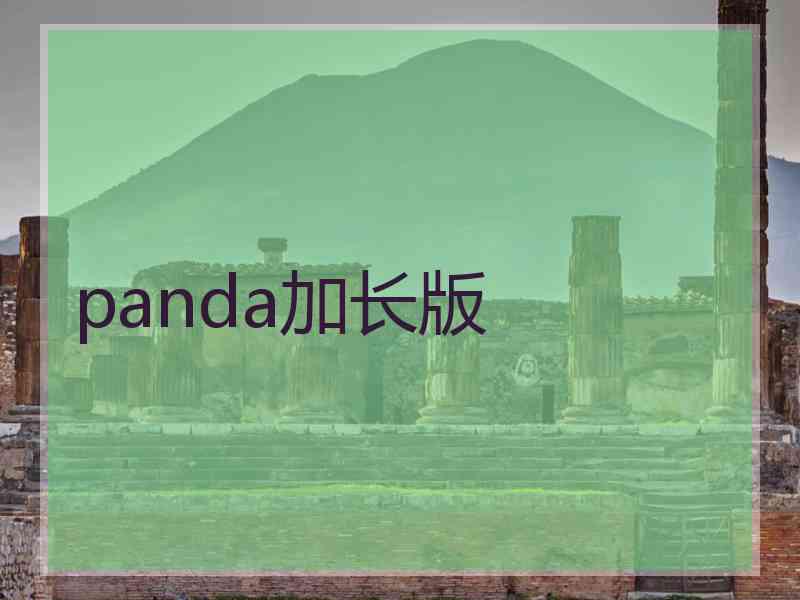 panda加长版 panda加长版
