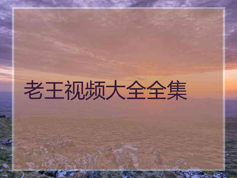 老王视频大全全集 老王视频大全全集