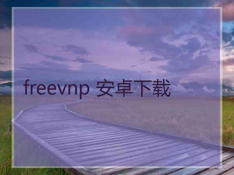 freevnp 安卓下载
