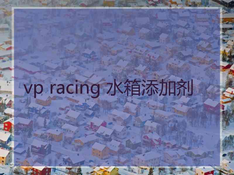 vp racing 水箱添加剂
