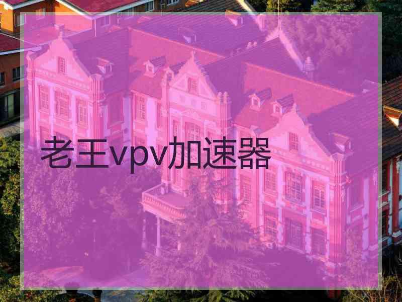 老王vpv加速器