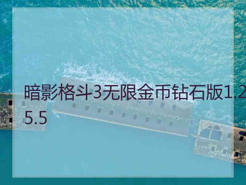 暗影格斗3无限金币钻石版1.25.5