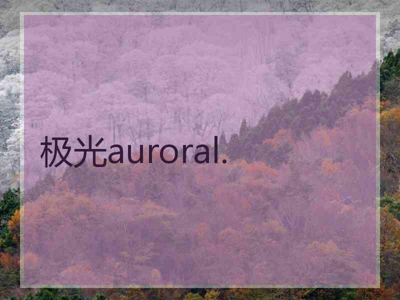 极光auroral.