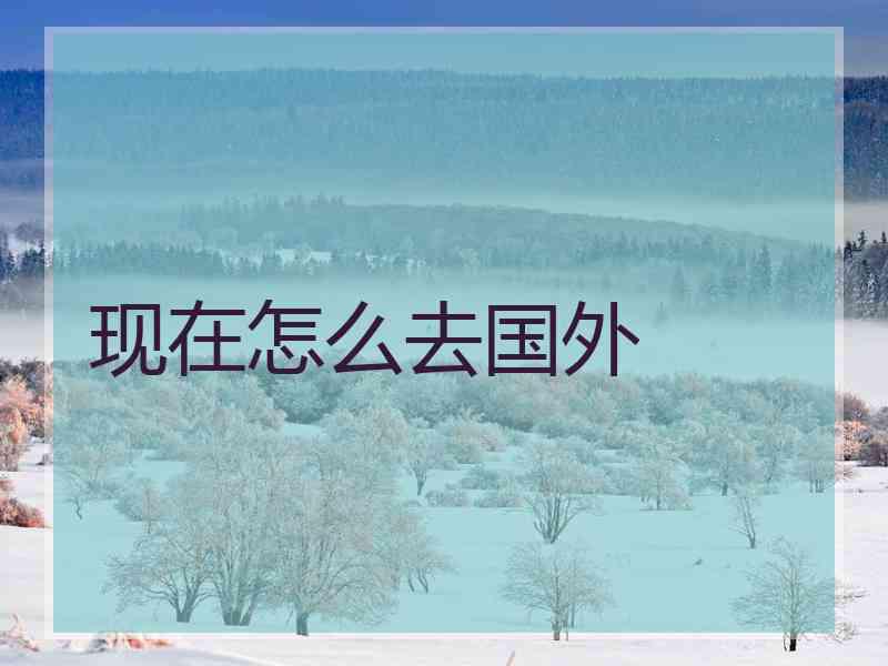 现在怎么去国外