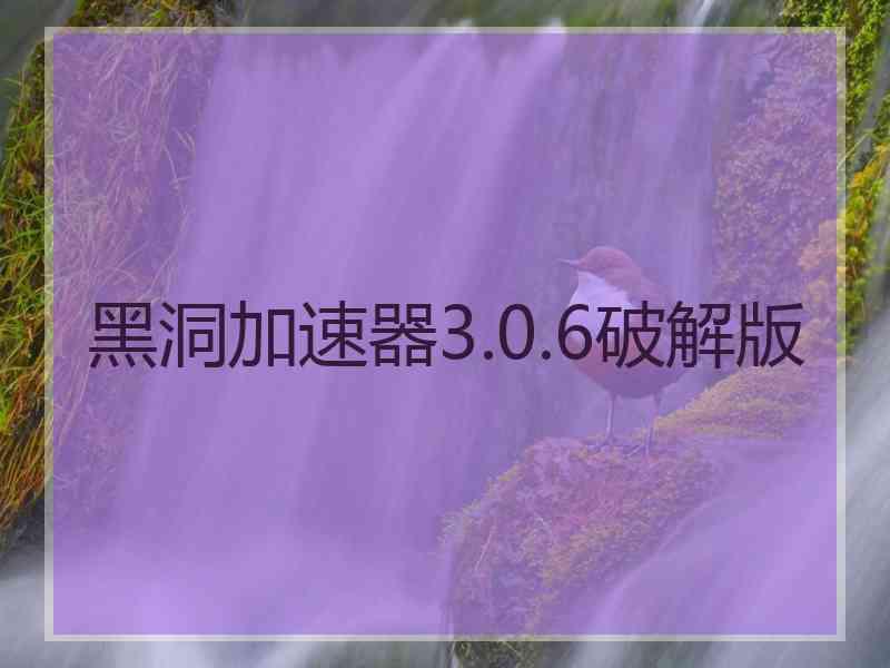 黑洞加速器3.0.6破解版