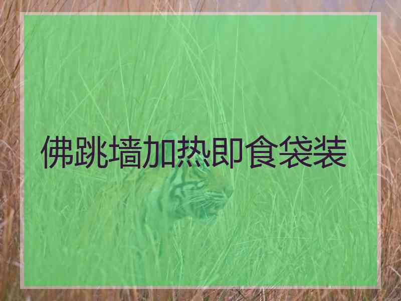 佛跳墙加热即食袋装