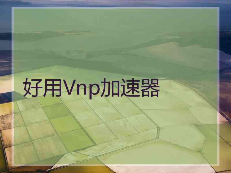 好用Vnp加速器