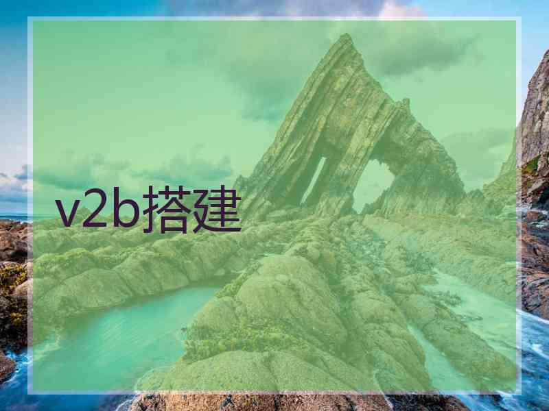 v2b搭建