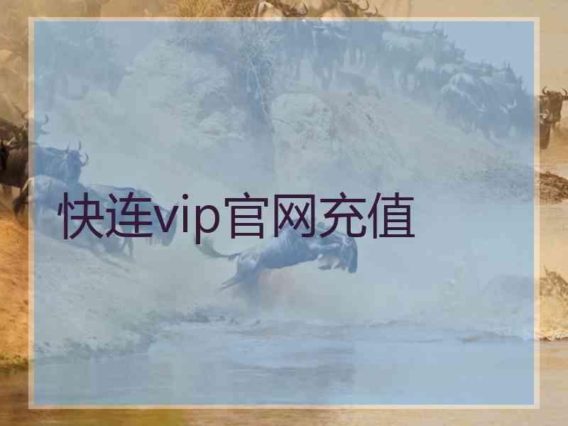 快连vip官网充值