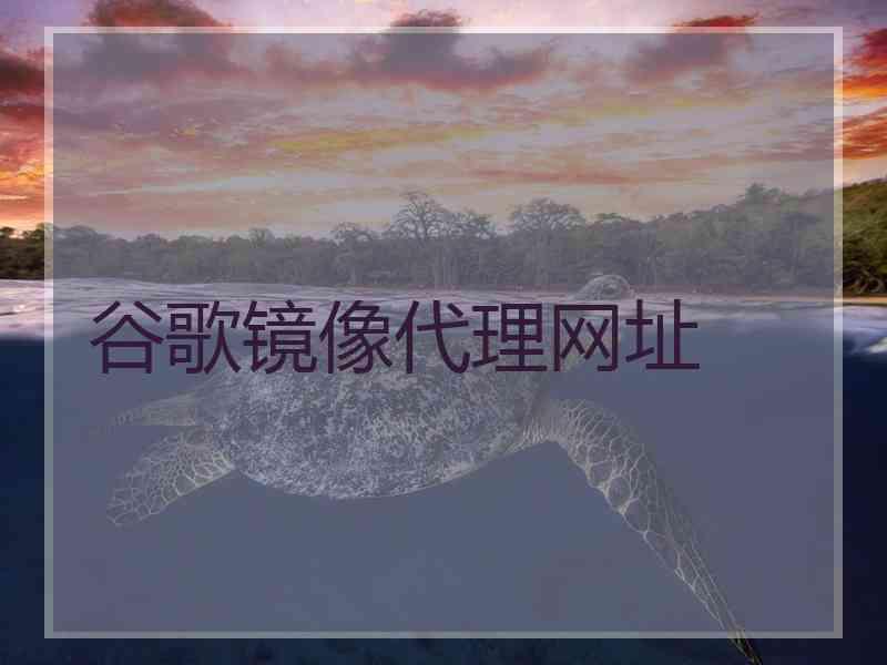 谷歌镜像代理网址