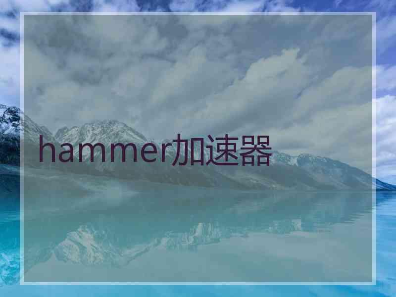 hammer加速器