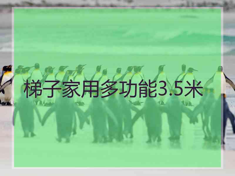 梯子家用多功能3.5米