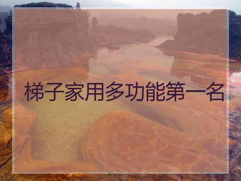 梯子家用多功能第一名