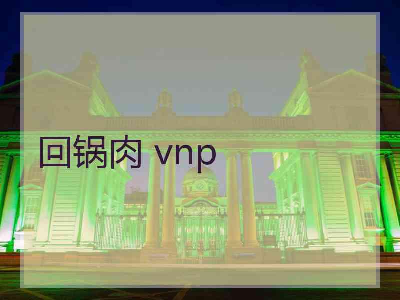 回锅肉 vnp