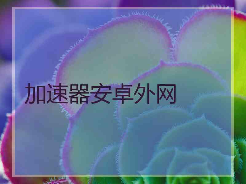 加速器安卓外网