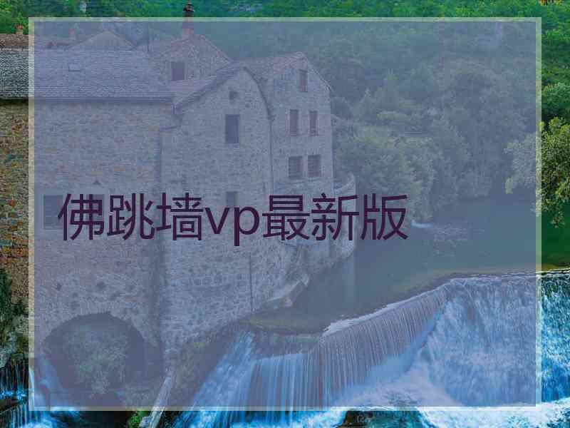 佛跳墙vp最新版