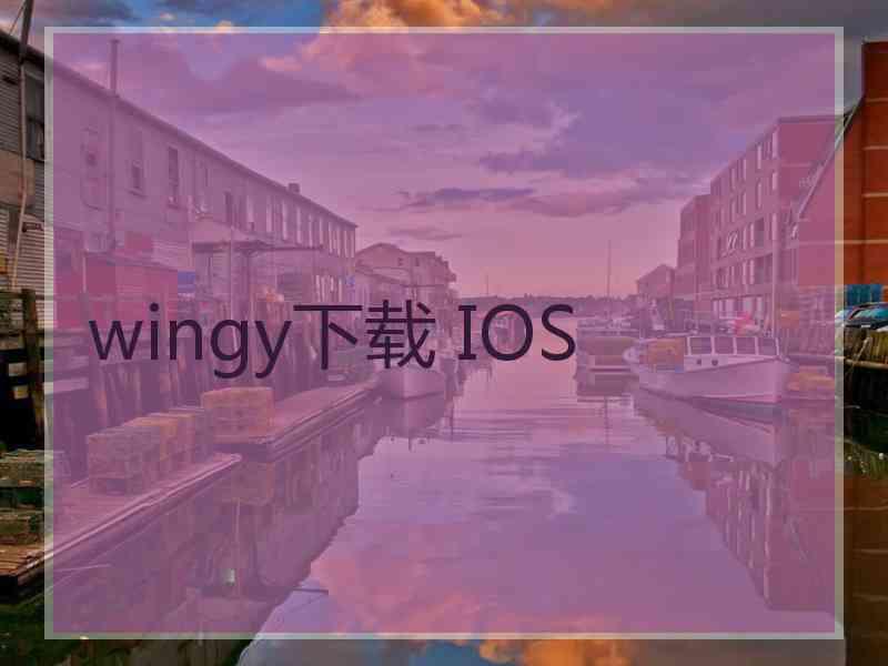 wingy下载 IOS