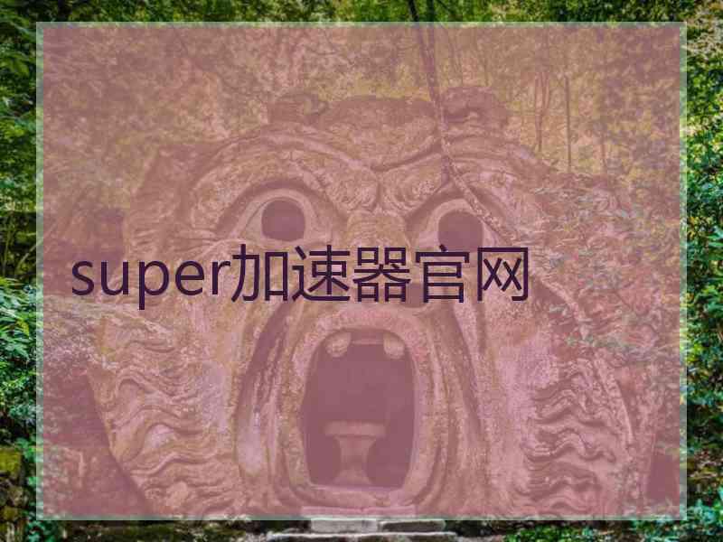 super加速器官网