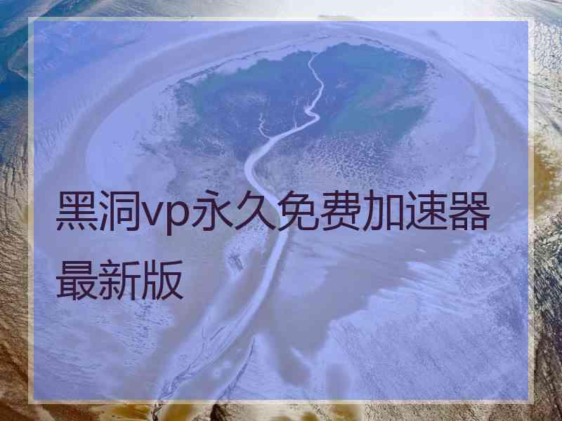 黑洞vp永久免费加速器最新版