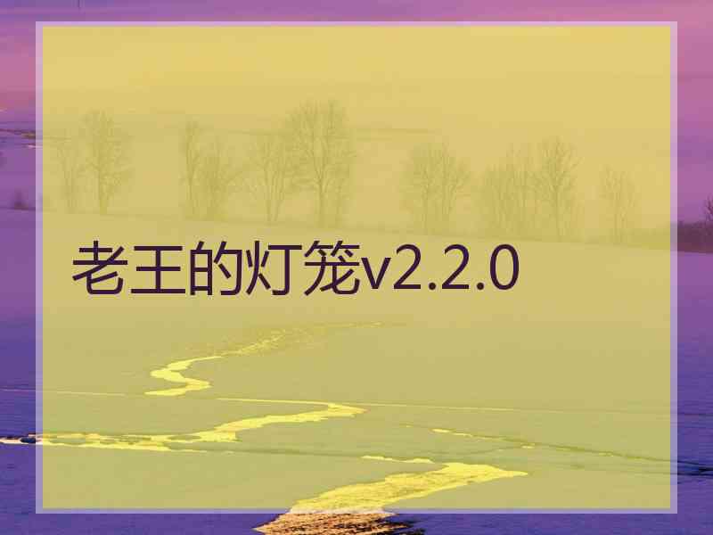 老王的灯笼v2.2.0