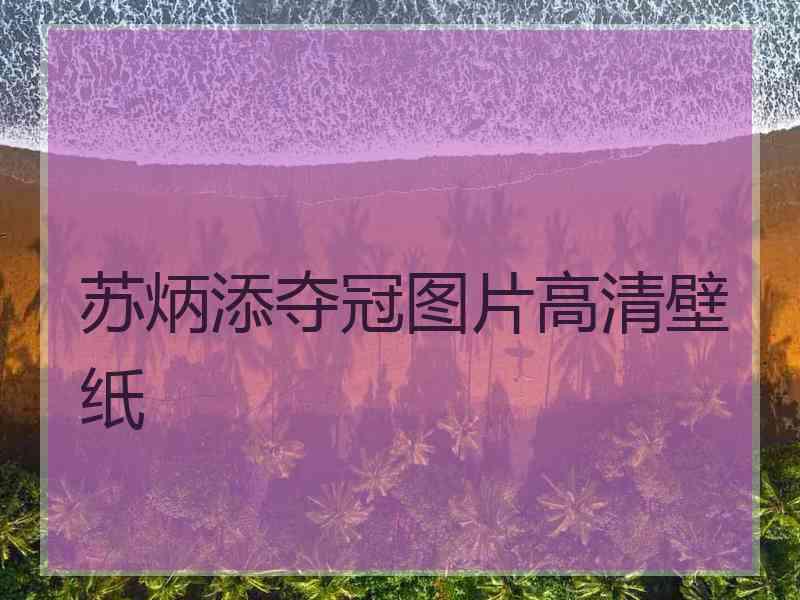 苏炳添夺冠图片高清壁纸