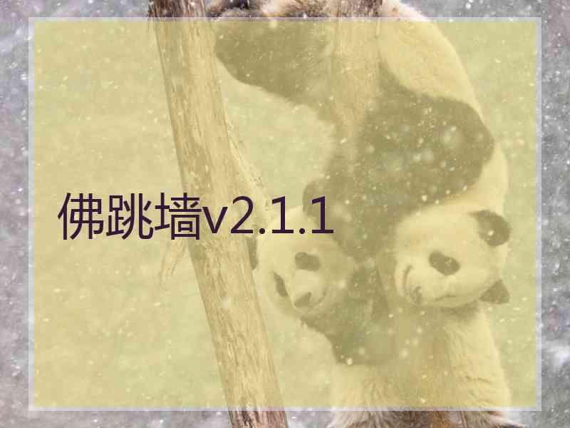 佛跳墙v2.1.1