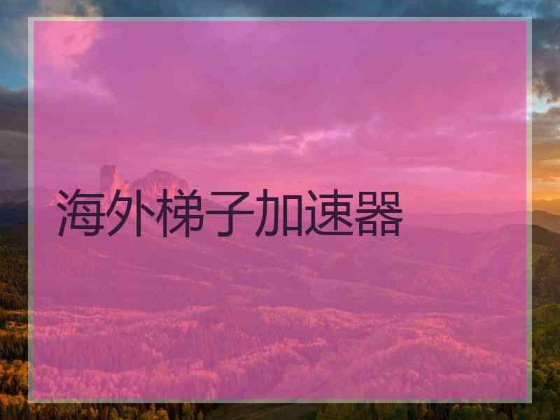 海外梯子加速器