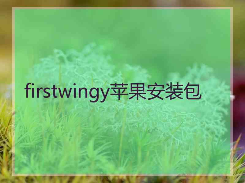 firstwingy苹果安装包