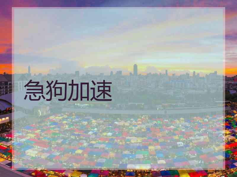 急狗加速