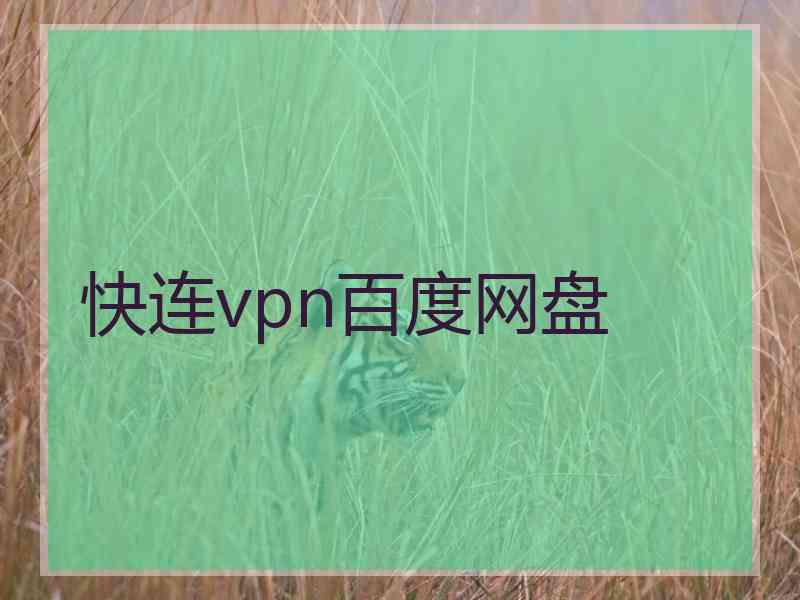 快连vpn百度网盘