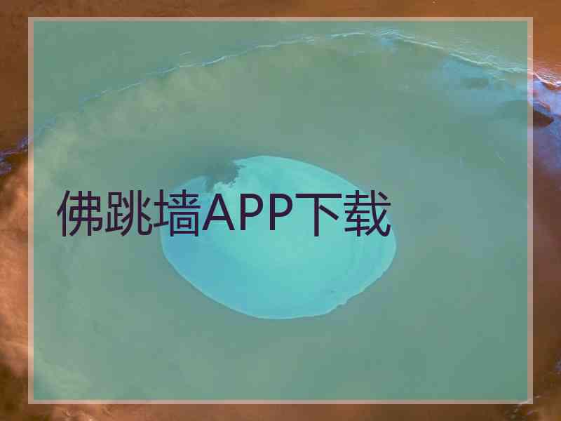 佛跳墙APP下载