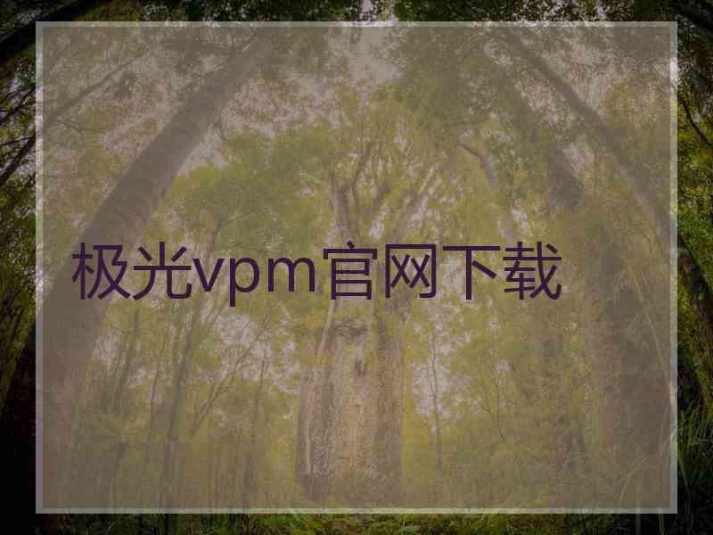 极光vpm官网下载