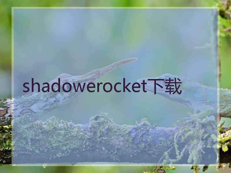 shadowerocket下载
